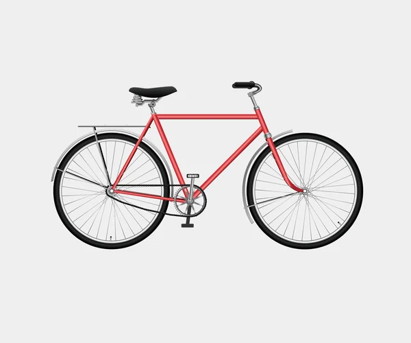 Классический велосипед — стоковый вектор