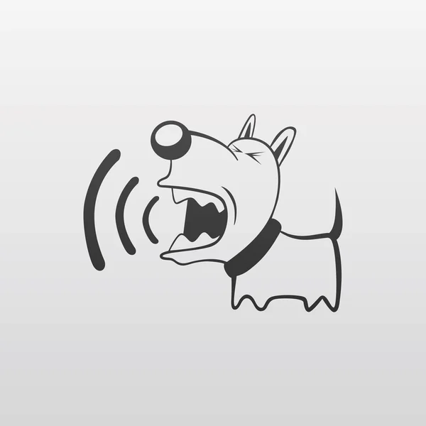 küçük kızgın köpek kabuk