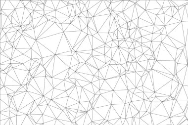Background black and white polygon.