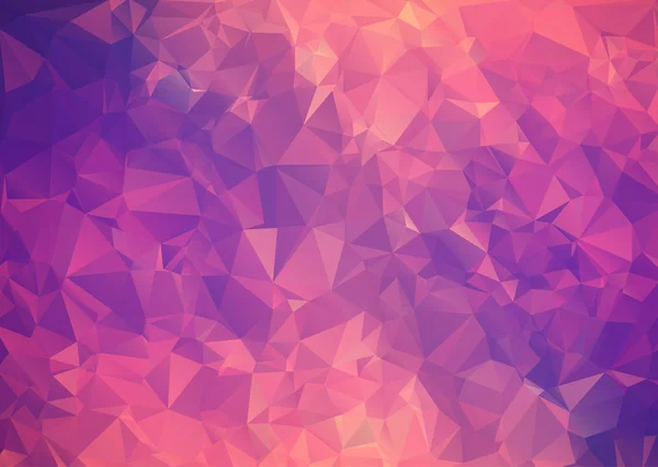 Lila rosa abstrakt Hintergrund Polygon. — Stockvektor