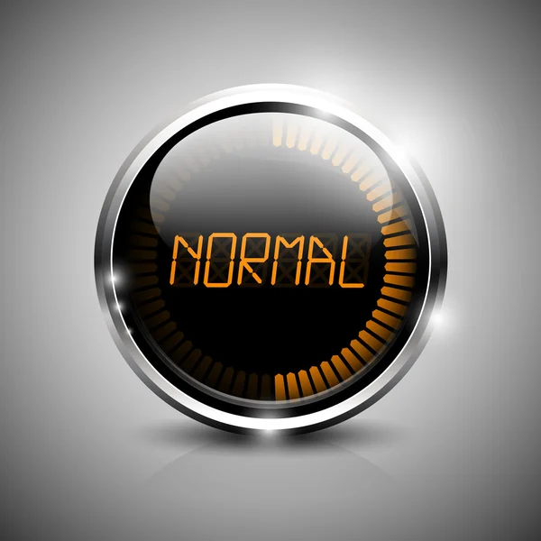 Normal symbol — Stock Vector