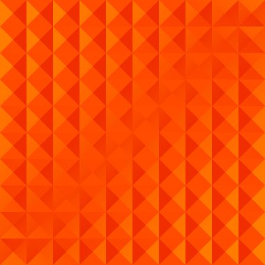 geometrik turuncu basit desen