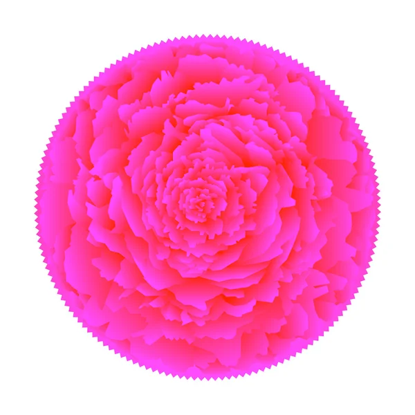 Fleur rose — Image vectorielle
