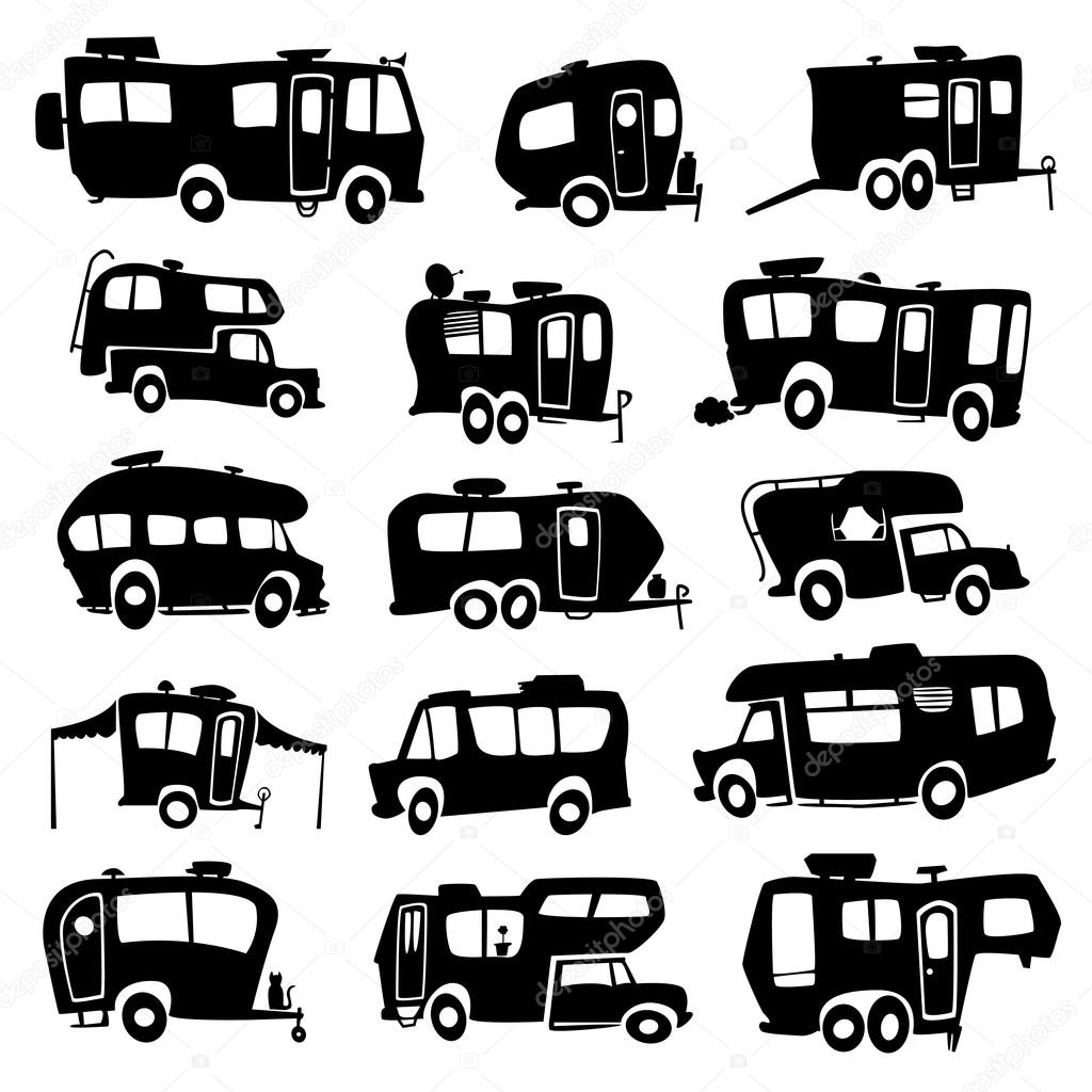 Recreational Vehicles Icons