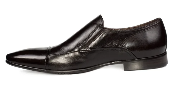 Stylish classic leather mens slip on shoe — Stock Photo, Image