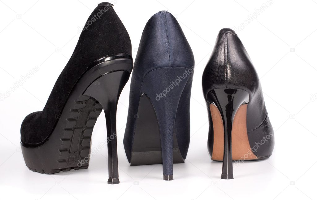 Download Ladies back image | Back view of three ladies stiletto ...