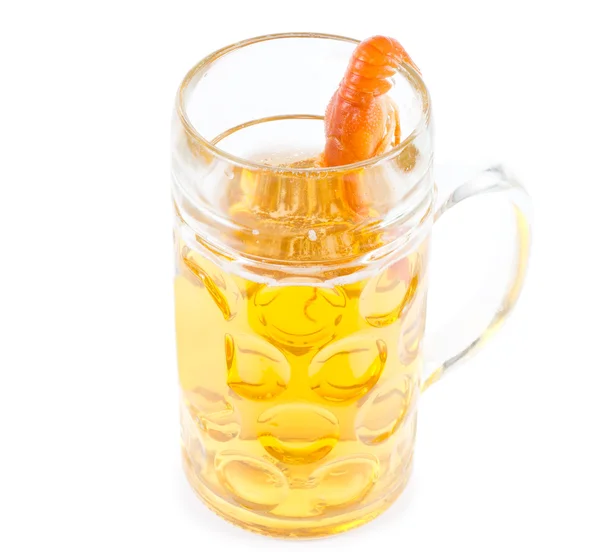 Bira için bir tat ile susuz karides — Stok fotoğraf