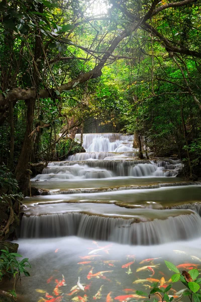 Cascada de Tailandia en Kanjanaburi — Foto de Stock
