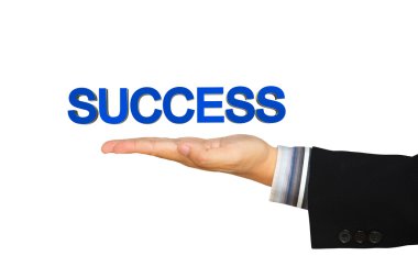 Başarı iletisi işadamı el