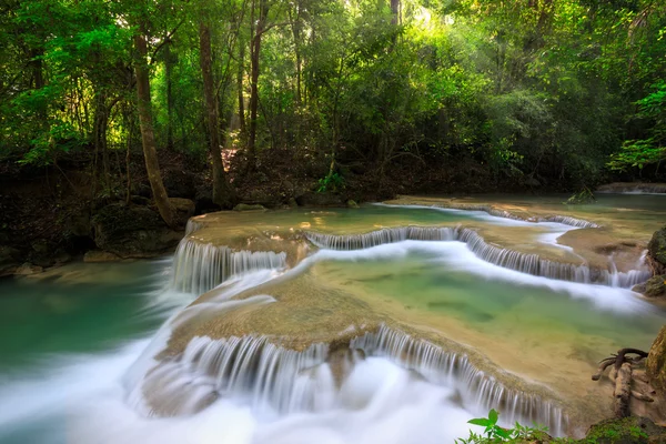 Erawan καταρράκτη — Φωτογραφία Αρχείου