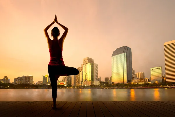 Yoga — Stock Photo, Image