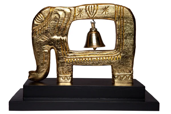 Goldener Elefant — Stockfoto