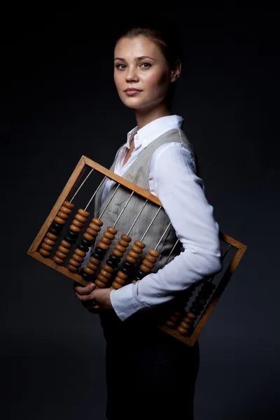 eski hesap makinesi ile muhasebeci