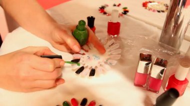 teknisyen boyama yapay tırnaklar tırnak