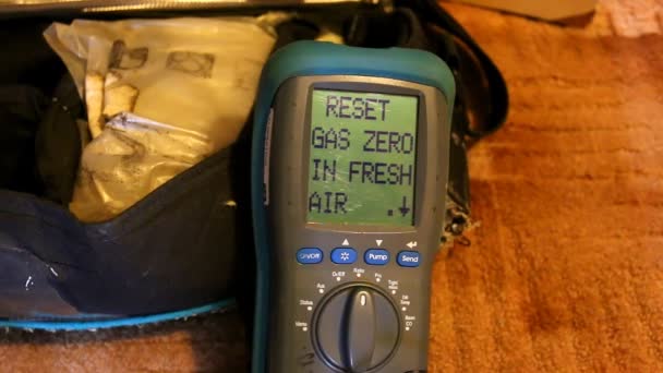 Contrôle de sécurité du gaz domestique 