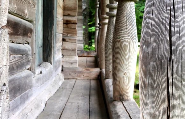 Old traditional house entrance detail — Stock Photo, Image