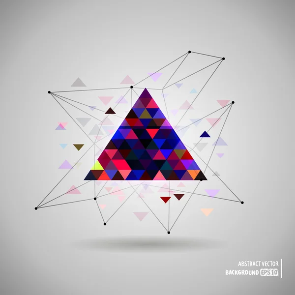 Triangle Hipster Space — Image vectorielle