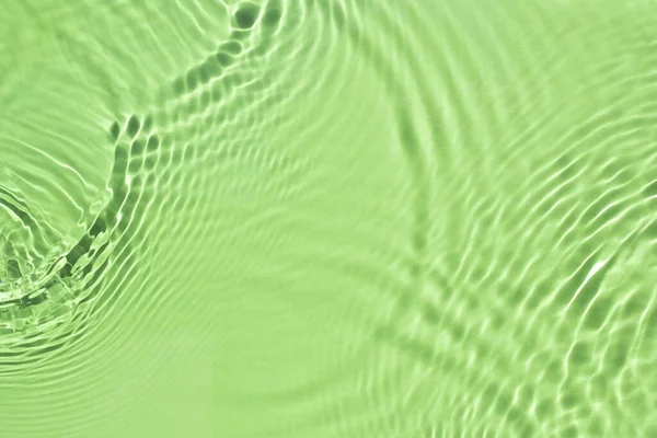 Vatten Spiller Ljusgrön Gul Bakgrund Naturligt Solljus Och Skugga Vackra — Stockfoto