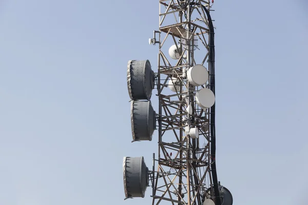 Telecommunications tower — Stock Photo, Image