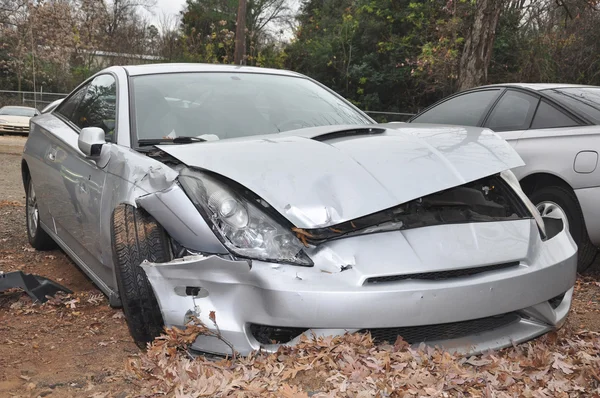 Wrecked Car — Stock Photo, Image