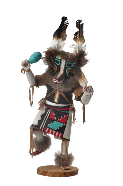 Native American Doll Carving — Stockfoto