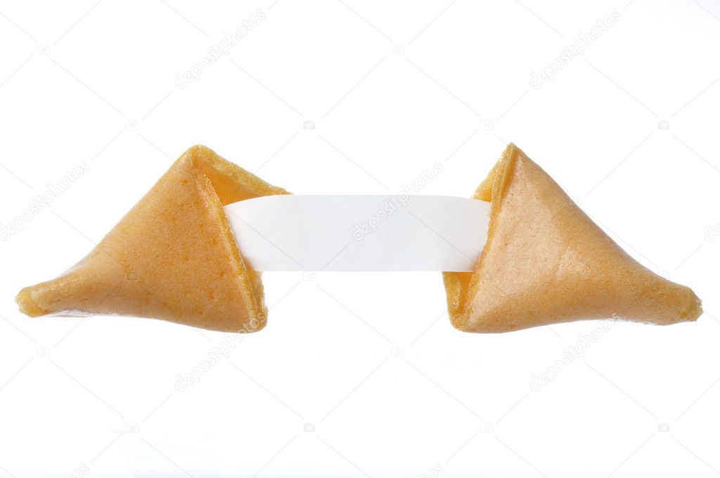 Blank Fortune Cookie