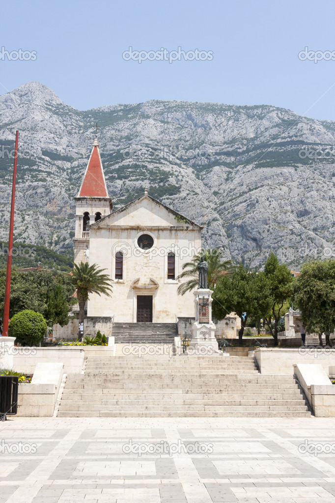 Church Sveti Marko in Makarska, Croatia