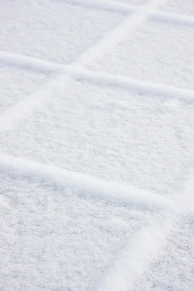 Śnieg kwadraty — Zdjęcie stockowe