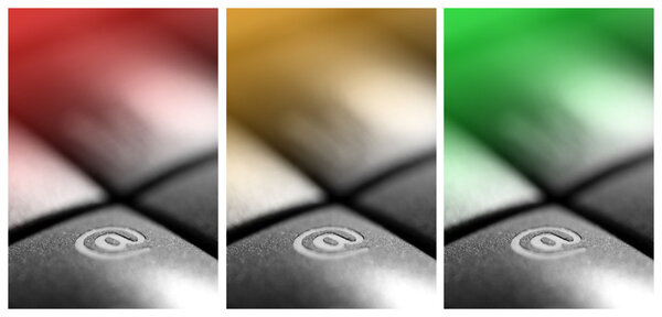 Электронной почты петь на кнопке