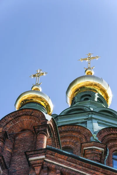 Cattedrale di Uspenski a Helsinki, Finlandia — Foto Stock