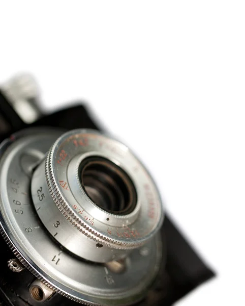 Closeup of old camera lens — Stock Photo, Image