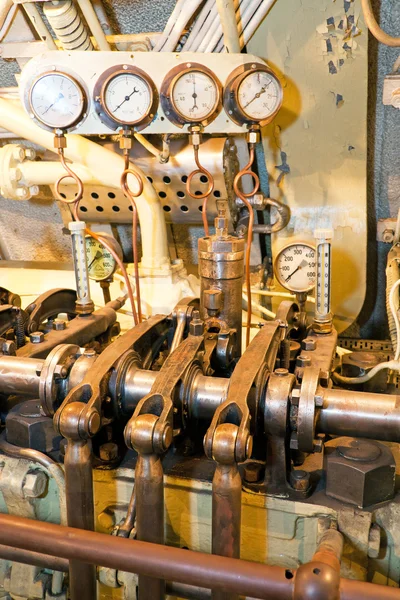 Indicators of submarine engine — Stock Photo, Image