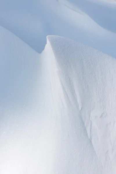 Snö dune bakgrund — Stockfoto