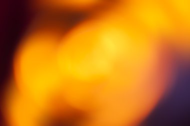 Turuncu yumuşak yuvarlak spot arka plan