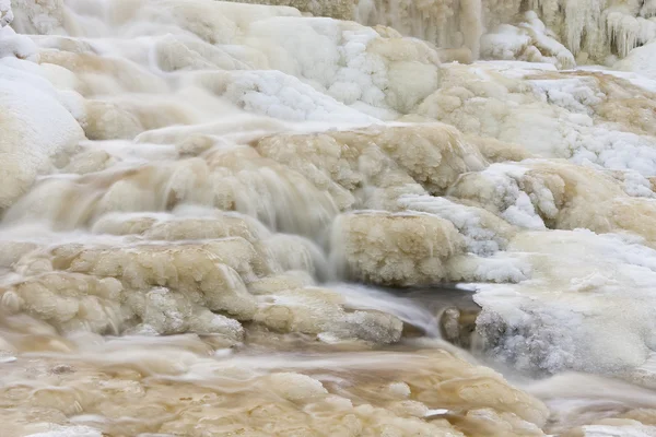 冻结瀑布称为 keila juga 在爱沙尼亚 — 图库照片