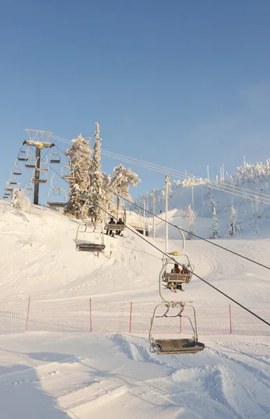 Large ski lift or elevator — Stock Photo, Image