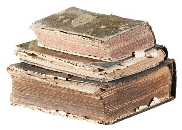 Isolated old books