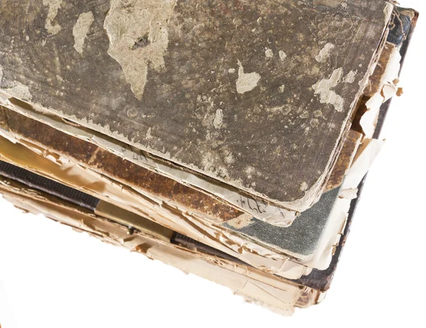 Απομονωμένο παλιά βιβλία — Φωτογραφία Αρχείου
