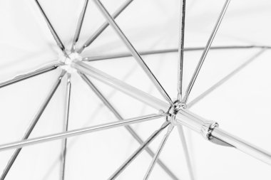 tatlı beyaz şemsiye çerçeve