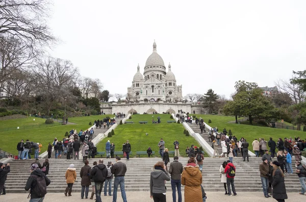 Cattedrale di Montmartre a Parigi, Francia — Foto Stock