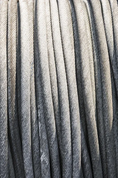 Metal rope closeup — Stock Photo, Image
