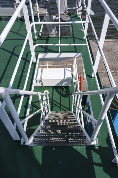 Stairs on ship — Stock Photo, Image