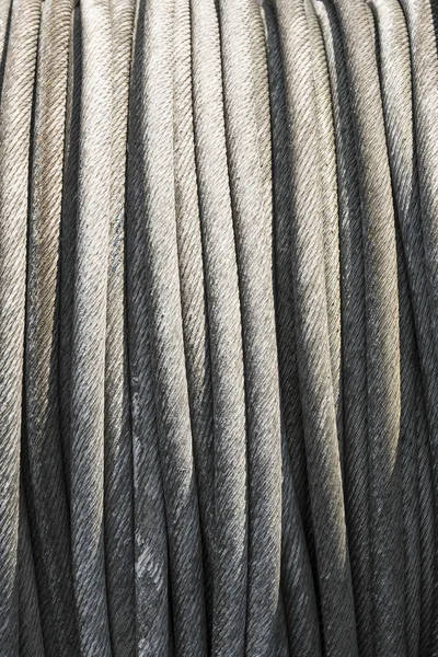 Metal rope closeup — Stock Photo, Image