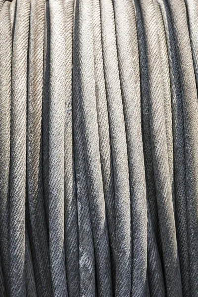 Metal rope closeup — Stock Photo, Image