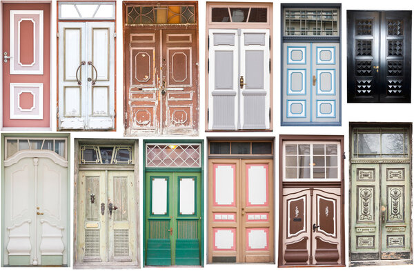 Different old style doors