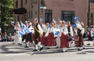 geçit töreni Estonya ulusal şarkı Festivali, tallinn, Estonya