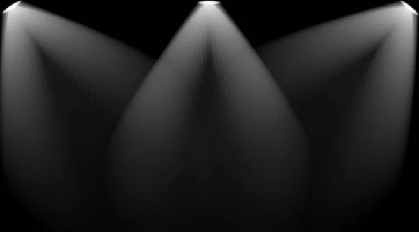 Stüdyoda Çizgiler Spot Işıkları Olan Koyu Arkaplan Özel Efekt Soyut - Stok İmaj