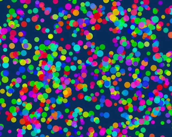 Abstract Bokeh Background Funny Happy Holiday Rainbow Bubble Bokeh — Foto de Stock