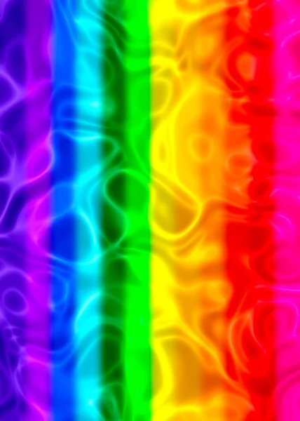 Abstract Schilderen Van Kleur Van Lgbt Teken Paars Blauw Groen — Stockfoto