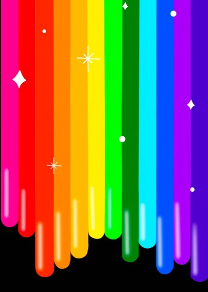 Colorful Lgbtq Festive Joyful Colorful Background Wink — Stock Photo, Image